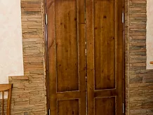 Пример оформления интерьера камнем Казбек фото 34